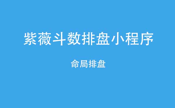 紫薇斗數(shù)排盤小程序.jpg