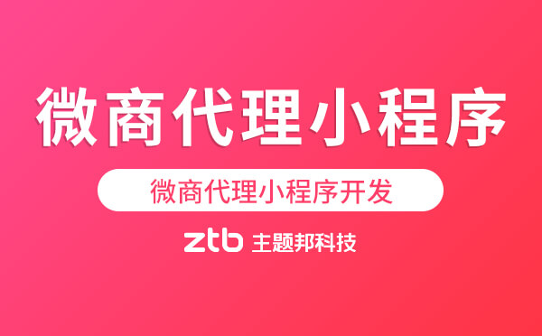 微商代理小程序開發(fā)哪家能做-主題邦科技